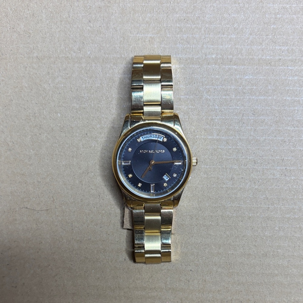 Michael Kors Gold and Black Watch